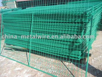 welded wire mesh fence (galvanized ,pvc)
