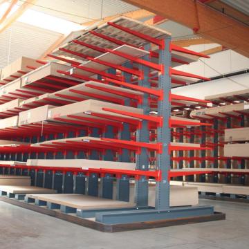 Heavy duty storage cantilever shelves storage racks for warehouse with Q235B Material