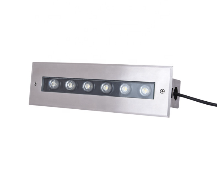 Éclairage de paysage Ip67 6W Led Linéaire Inground Light