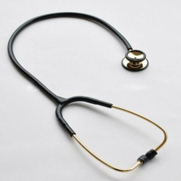 Free Shipping High-performing Durable Classic Stainless Steel Buy a Stethoscope with Gold Plated DT411A