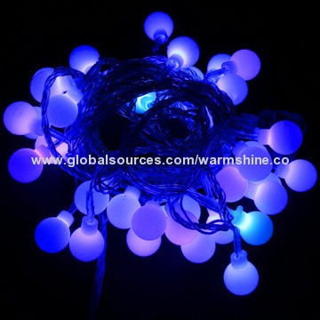 LED Holiday Lights for Christmas Decorations, 0.8mm Ball Diameter