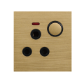 LD Series 1 Gang 15a Switched Socket