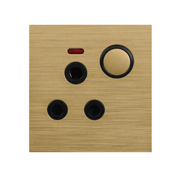 LD Series 1 Gang 15a Switched Socket