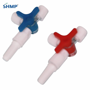 Three-Way Stopcock (blue&red)
