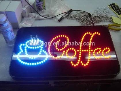 LED illuminated sign board attractive LED sign