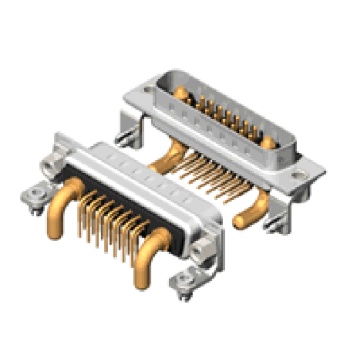 17W2 มุมขวาปลั๊กตัวเชื่อมต่อ D-sub PCB