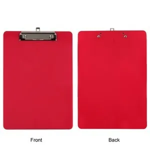 A4 Letter Size Plastic Clipboard
