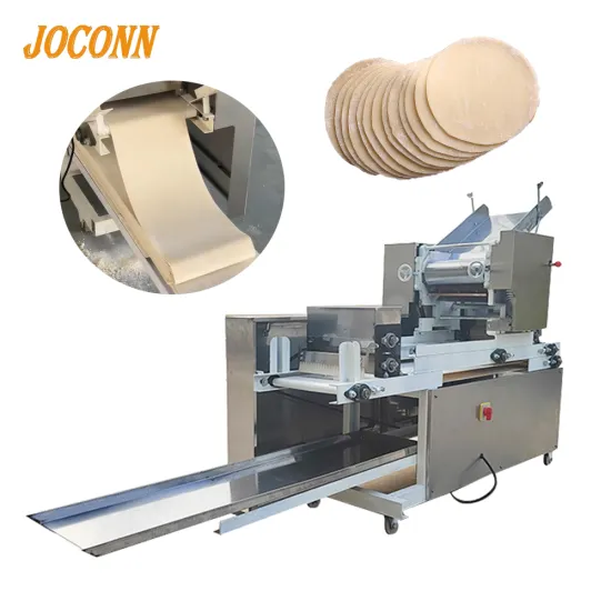 Commercial Noodle Making Machine: Dough Roller and Sheeter with Folding Function