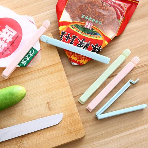 5PCS Portable Kitchen Storage Food Snack Seal Sealing Bag Clips Sealer Clamp Plastic Tool Kitchen Accessories Dropship