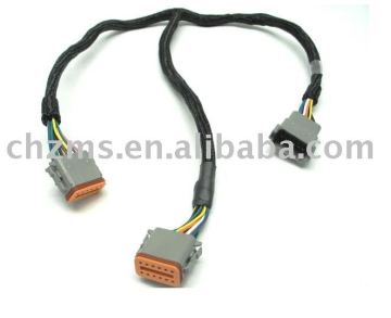 Auto wire harness (Auto lamp wire harness, cable for auto, cable for car ,ISO wire harness,waterproof wire harness)