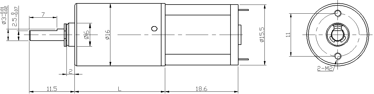 electric motor with gearbox