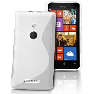Eco-friendly Tpu Phone Case Slim , Pu Leather Nokia Lumia 925 Covers
