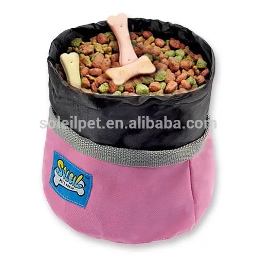 Novelty Designs Waterproof Nylon Dog Travel Bowl