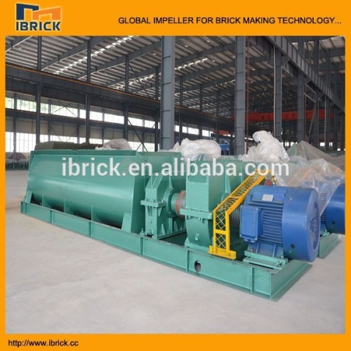 Brick factory double shaft mixer