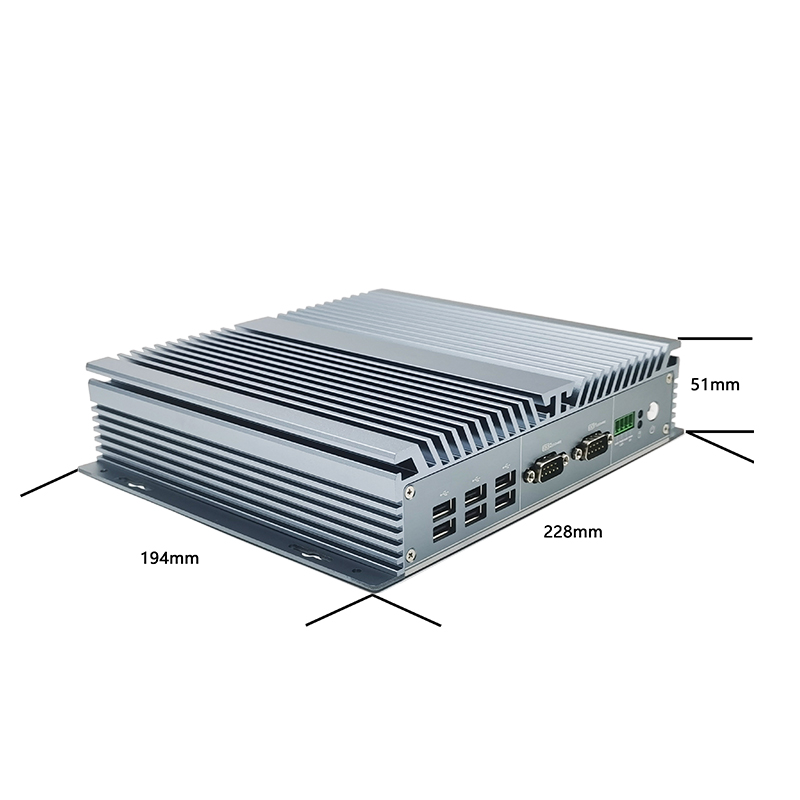 Hot selling custom fanless industrial rugged mini pcs