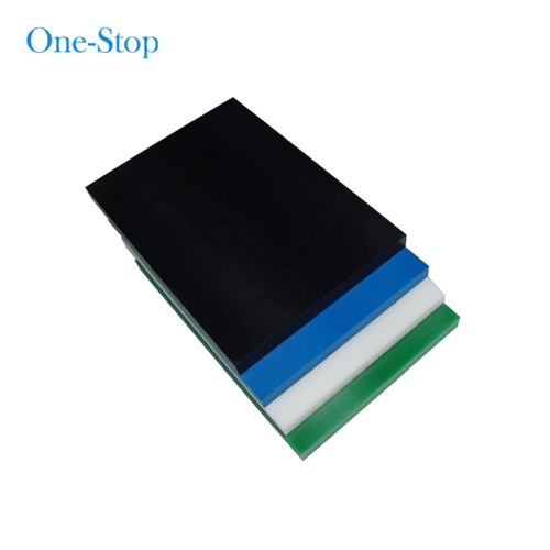 Color wear resistant HDPE board