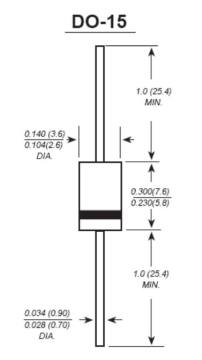 2.0A General Purpose Rectifier RL201-RL207