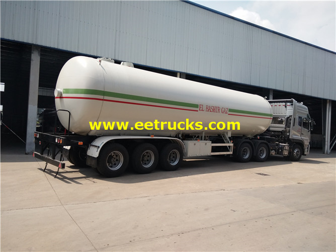 LPG Gas Trailer Tanker