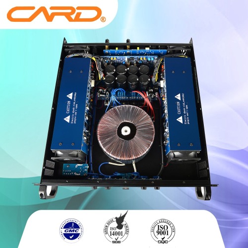 4 Channels Public Power Amplifier 500w Stereo Digital Karaoke Amplifier