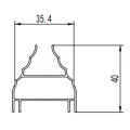 Anpassungsmöbel Aluminiumprofil -Extrusion stirbt