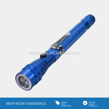 3 Led Telescopic Torch Flexible Magnetic Light Lamp Flashlight Pick Up