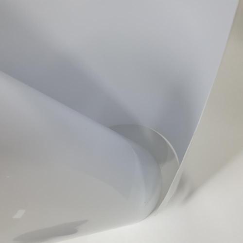 1.2mm Frosted Matte Porcelain White Color PP Films