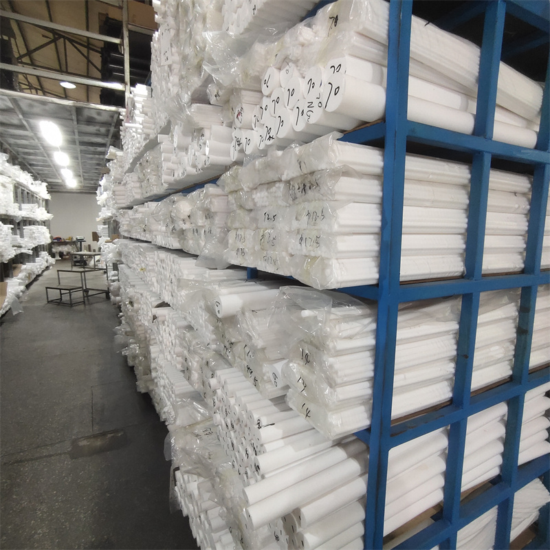 White PTFE Rod