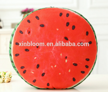 creative lovely cartoon fruit style 1x 1.7m watermelon lemon kiwifruit tree heart 2 in 1 set plush pillow A/c blanket