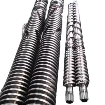 חבית בורג איכותית עבור כדורי מיחזור פלסטיק