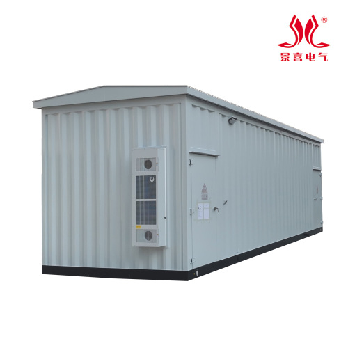 Subestação de cabine pré-fabricada durável com design avançado
