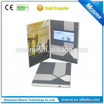4. 3" LCD Advertising Player, Video Brochuse Module, Digital Video Catalogue