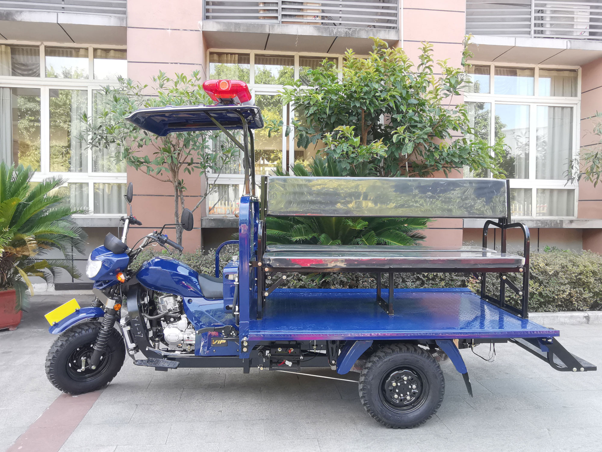 Triciclo especial para uso de la policía