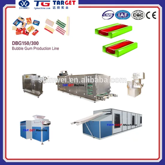 Automatic Bubble gum producessing line with CE approved