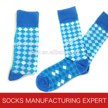 Men's argyle pattern Sock