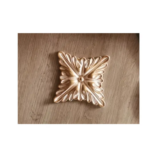Champagne Gold PU Wall and Ceiling Decorative Ornaments