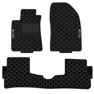 Easy Install All-Weather Custom Car Mats for Renault Dacia Clio 4 (2012-2019)