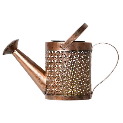 Outdoor Solar Kettle Lamp - Copper Wire Garden Lawn Decoration