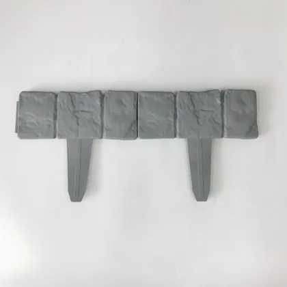 Lakeland Cobbled Stone Effect Plastic Garden Edging