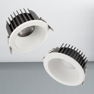 15W Hotel Hotel Glare Anti Bleamed mennyezeti LED-es COB Downlight