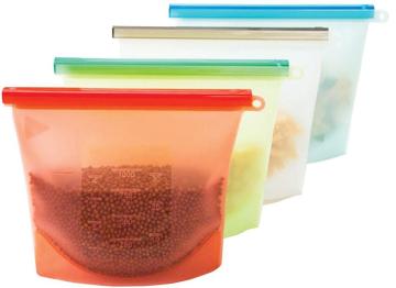 Túi Ziplock Silicone tái sử dụng cho trà