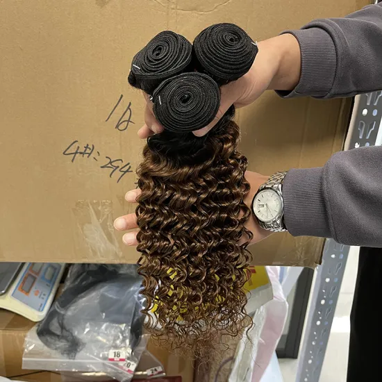 10A Mink Indian Hair Raw,Unprocessed Color Bundles Human Hair,Wholesale Free Sample Cuticle Aligned Brown Human Hair Bundles