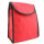 Sac à lunch de bureau léger de couleur rouge unie