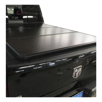 Zolionwil Security Retractable Truck Bed Pickup Roll Manual Roller Lid Aluminum Tonneau Cover for RAM with Toolbox