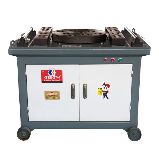 GW60 steel bar bending machine powerful long round disc to easily bend large steel bars