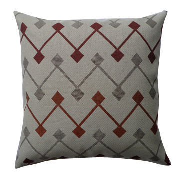 Polyester Jacquard Cushion, Available in Various Colors