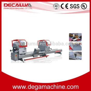 Double Head Automatic Precision Aluminum Window Frame Cutting Saw Machinery Mitre Saw Aluminum Cutting