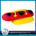 Inflatable کیلے کی کشتی پانی سکینگ ٹیٹو ٹیوب