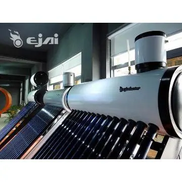 Integrated unpressurized solar thermal system