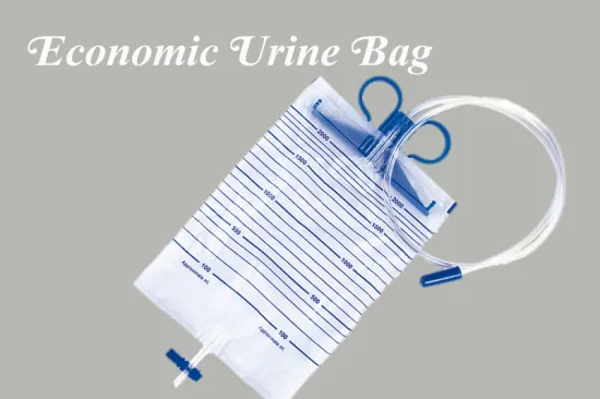 medical plastic urine collection drainage bag for adult