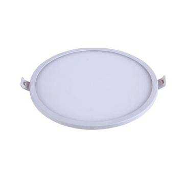 7W LED panel light installed on the ceiling